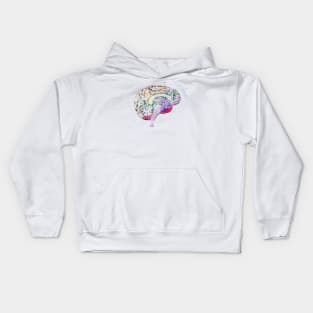 Brain anatomy Kids Hoodie